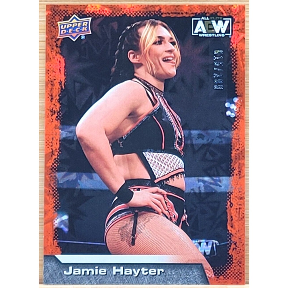 2022 UPPER DECK AEW JAMIE HAYTER DYNAMITE #D/299